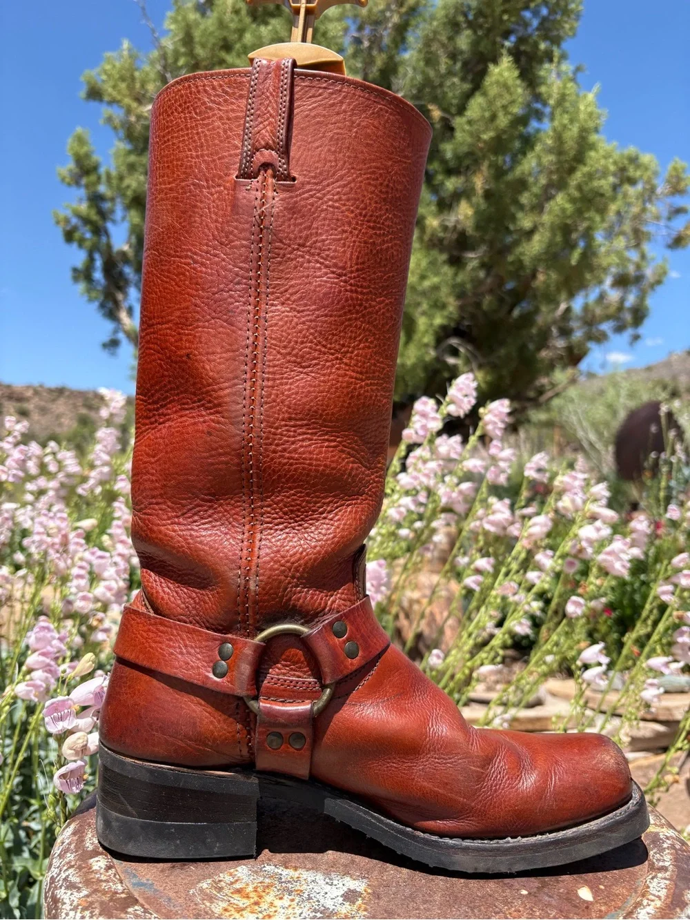 FRYE 🇺🇸15R Harness Boots Just Resoled - Picture 11 of 16